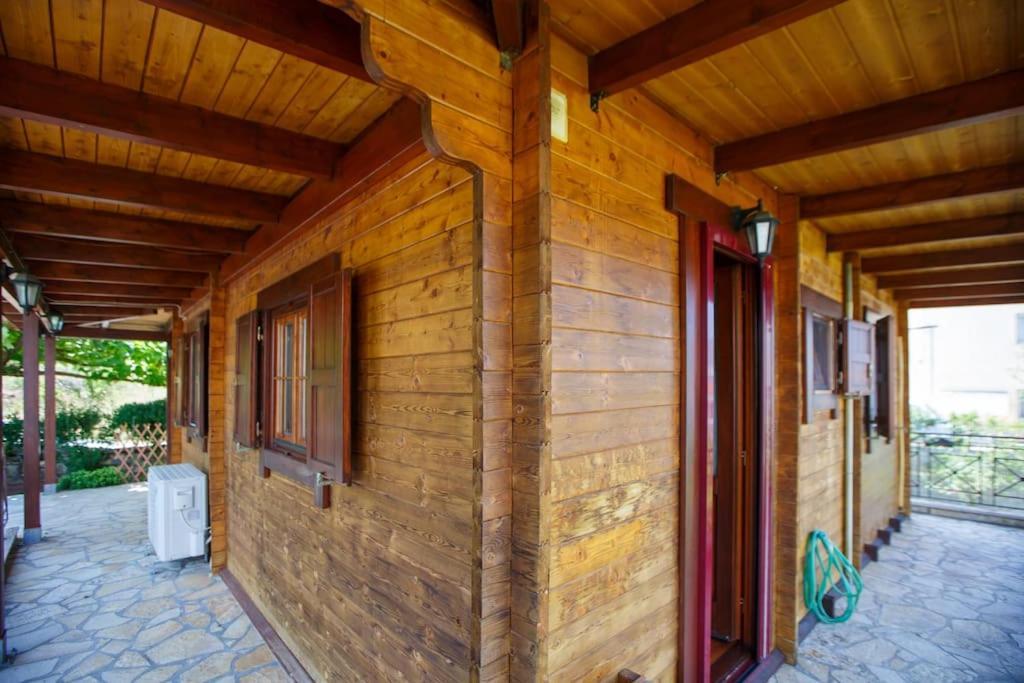 Wooden House In Ioannina Apartman Kültér fotó