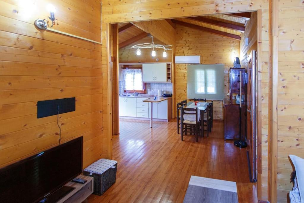 Wooden House In Ioannina Apartman Kültér fotó
