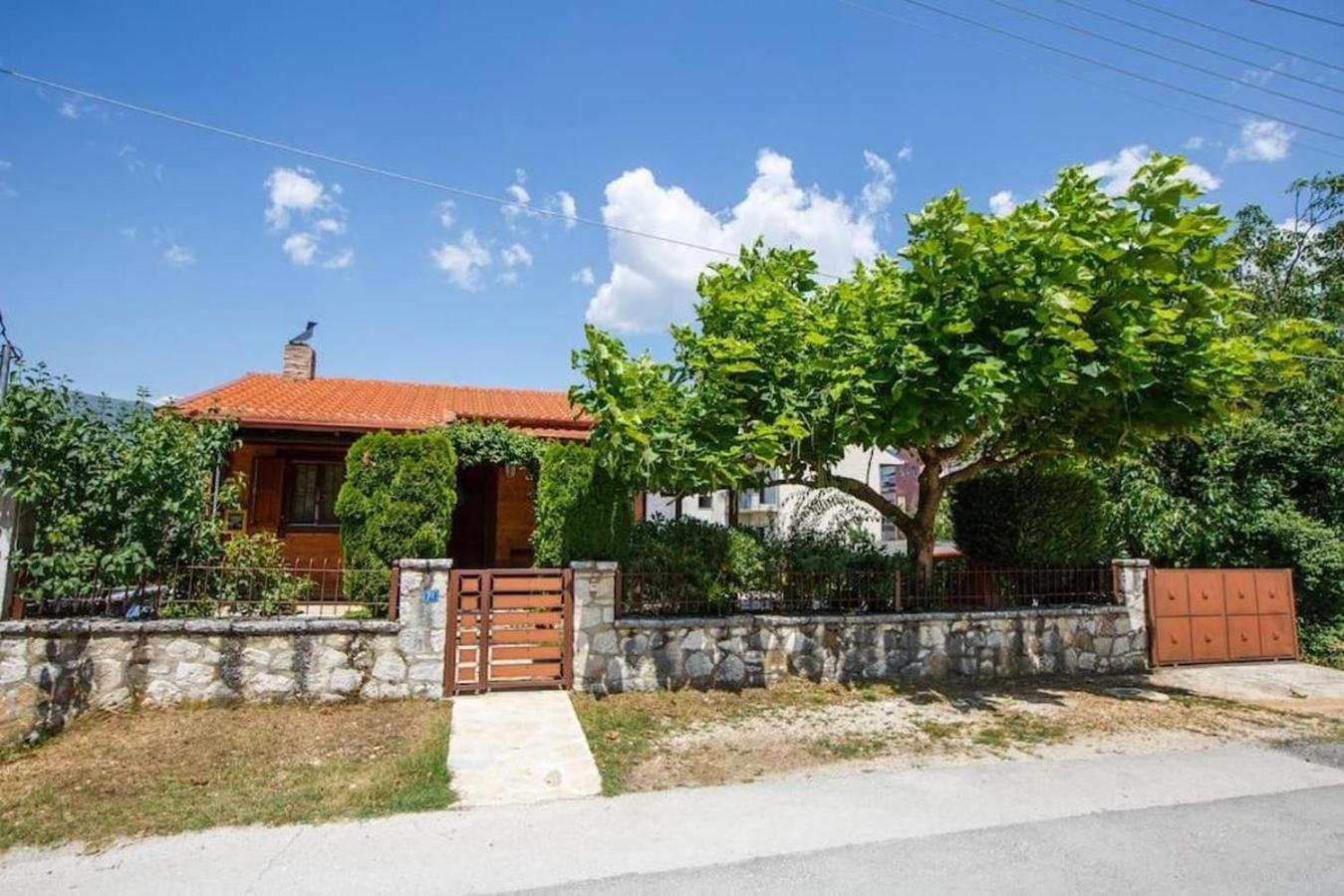 Wooden House In Ioannina Apartman Kültér fotó