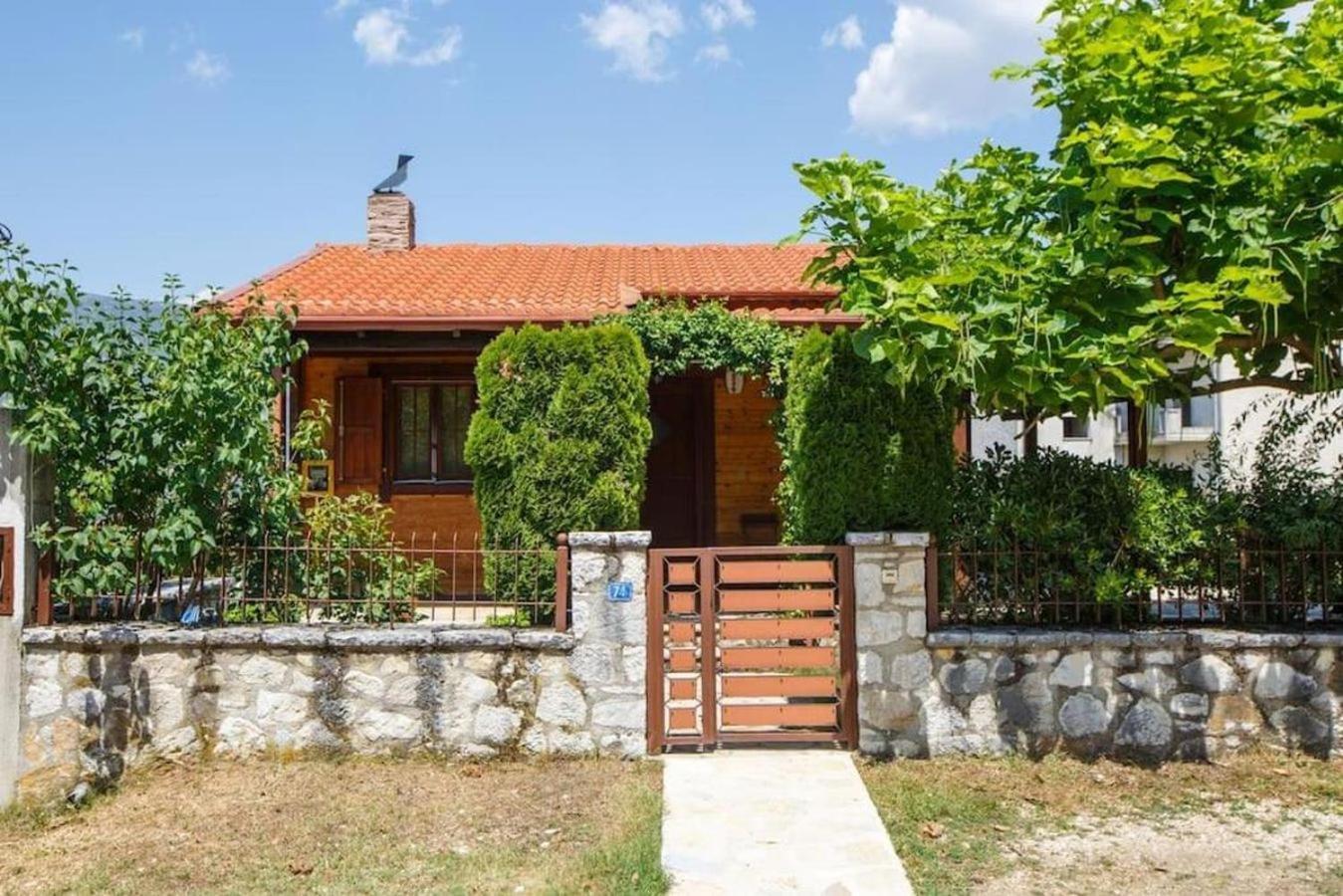 Wooden House In Ioannina Apartman Kültér fotó