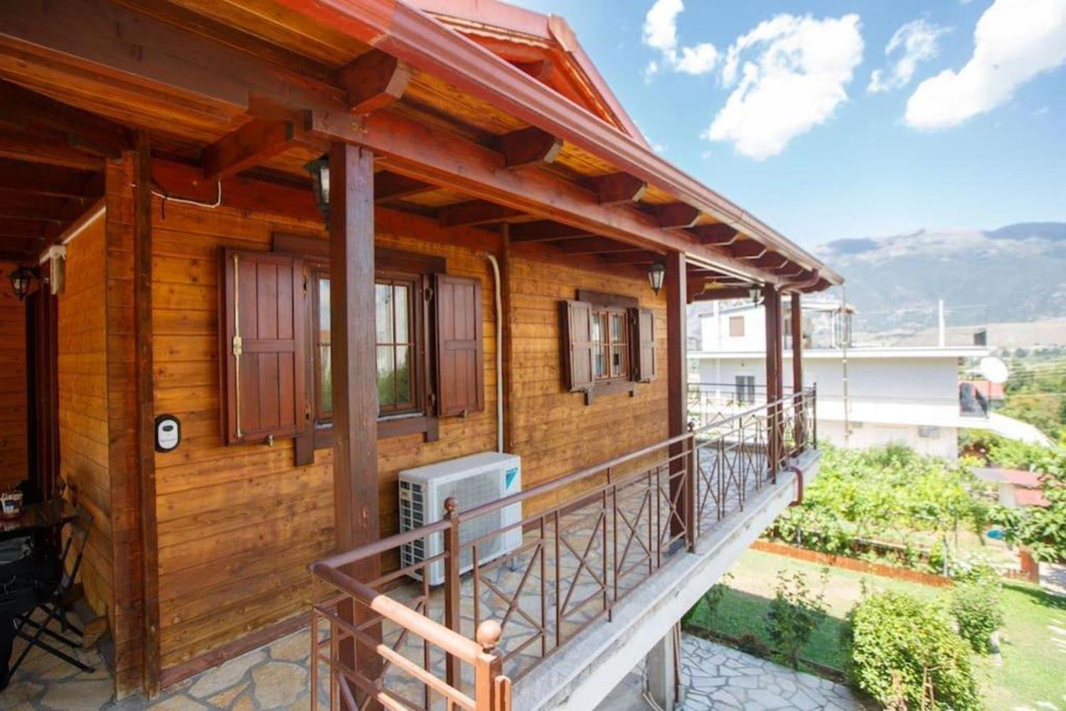 Wooden House In Ioannina Apartman Kültér fotó